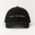 BUILT DIFFERENT black cap mockup